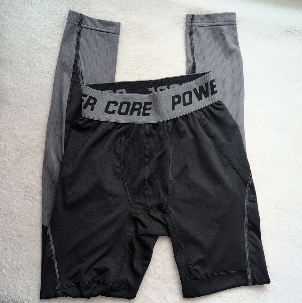 C9 by Champion Black and Gray Men's Compression Leggings
